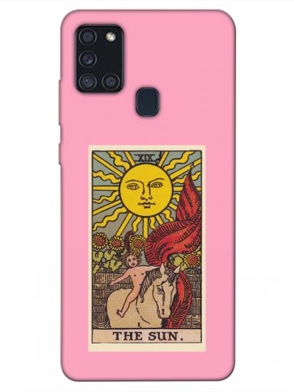 Samsung A21s The Sun Pembe Telefon Kılıfı