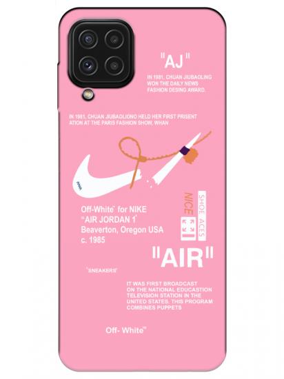 Samsung A22 Nike Air Pembe Telefon Kılıfı