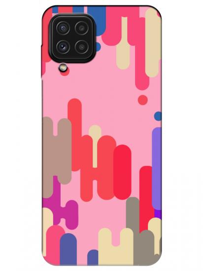 Samsung A22 Pop Art Pembe Telefon Kılıfı