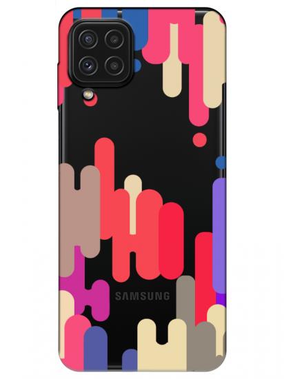 Samsung A22 Pop Art Şeffaf Telefon Kılıfı