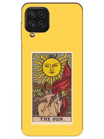 Samsung A22 The Sun Sarı Telefon Kılıfı