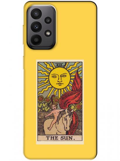 Samsung A23 The Sun Sarı Telefon Kılıfı