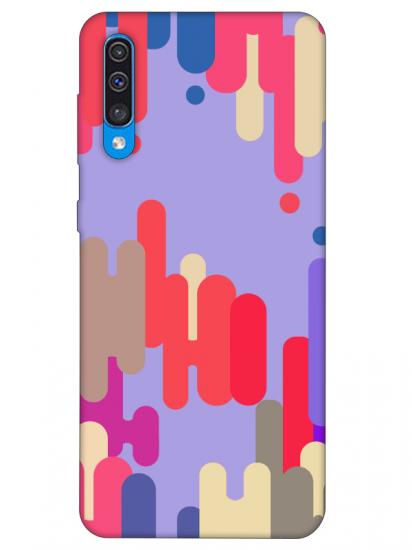 Samsung A30s Pop Art Lila Telefon Kılıfı