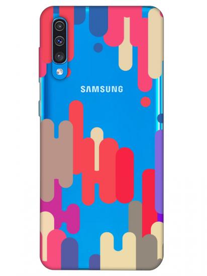 Samsung A30s Pop Art Şeffaf Telefon Kılıfı