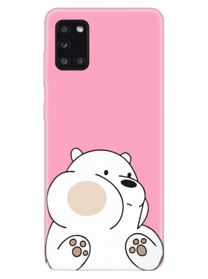 Samsung A31 Panda Pembe Telefon Kılıfı