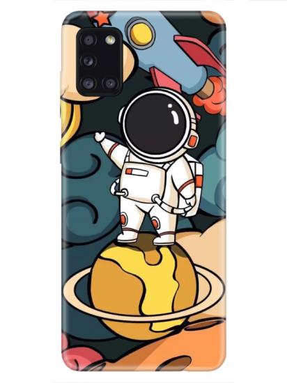 Samsung A31 Astronot Telefon Kılıfı