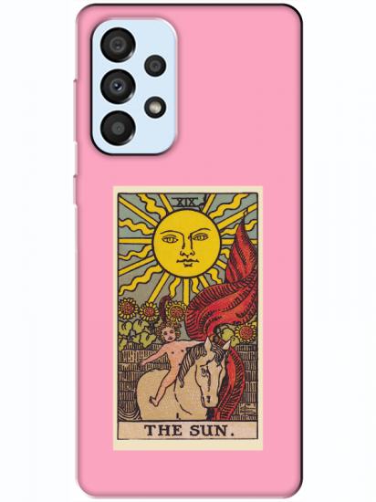 Samsung A33 The Sun Pembe Telefon Kılıfı