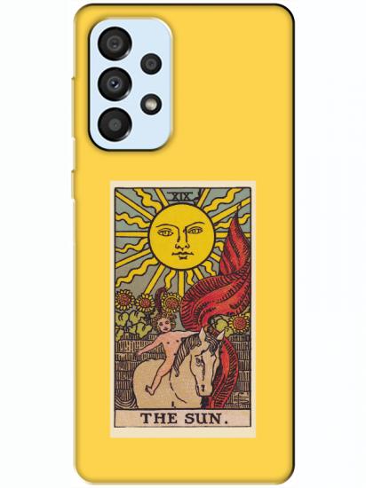 Samsung A33 The Sun Sarı Telefon Kılıfı