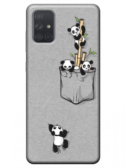 Samsung A51 Panda Telefon Kılıfı