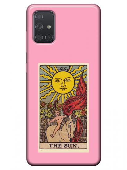 Samsung A51 The Sun Pembe Telefon Kılıfı