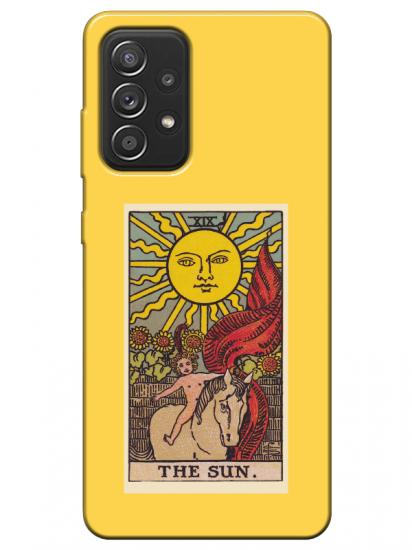 Samsung A52 The Sun Sarı Telefon Kılıfı