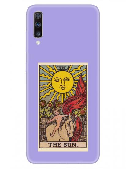 Samsung A70 The Sun Lila Telefon Kılıfı