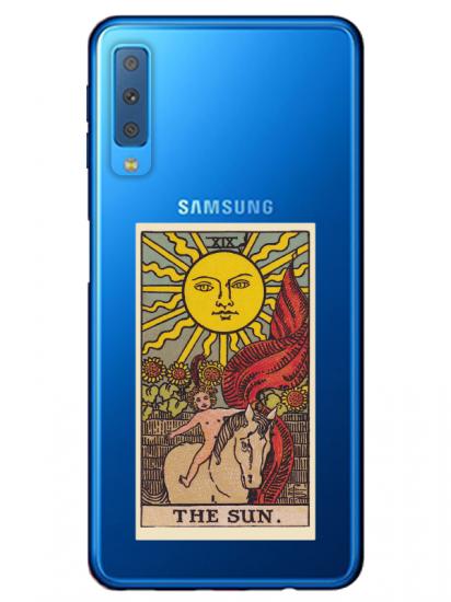 Samsung A7 2018 The Sun Şeffaf Telefon Kılıfı