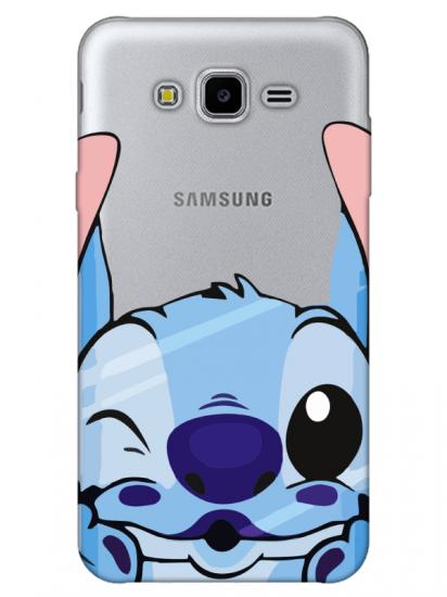 Samsung J7 Stitch Şeffaf Telefon Kılıfı