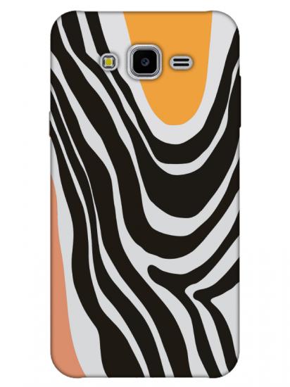 Samsung J7 Zebra Desen Telefon Kılıfı