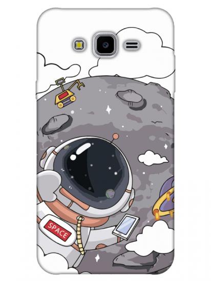 Samsung J7 Astronot Telefon Kılıfı