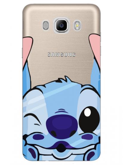 Samsung J7 2016 Stitch Şeffaf Telefon Kılıfı