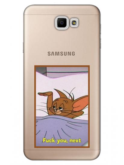 Samsung J7 Prime Jerry Şeffaf Telefon Kılıfı