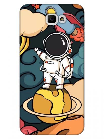 Samsung J7 Prime Astronot Telefon Kılıfı