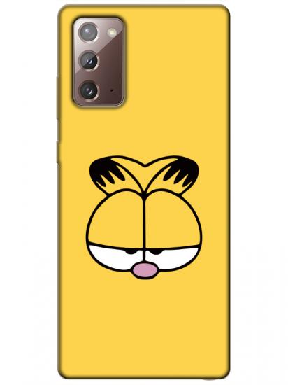 Samsung Note 20 Garfield Sarı Telefon Kılıfı