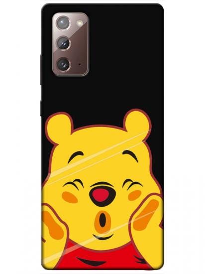 Samsung Note 20 Winnie The Pooh Siyah Telefon Kılıfı