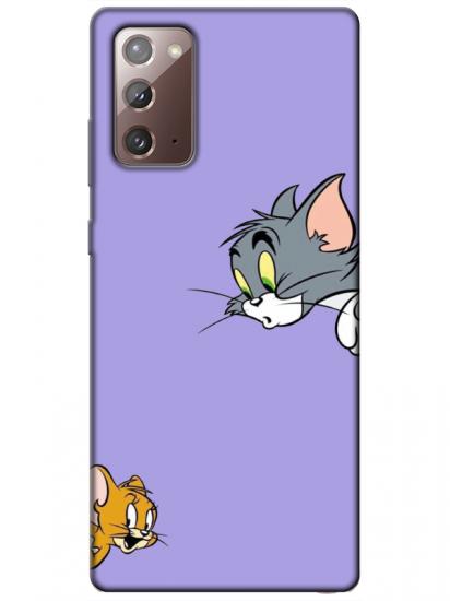 Samsung Note 20 Tom And Jerry Lila Telefon Kılıfı