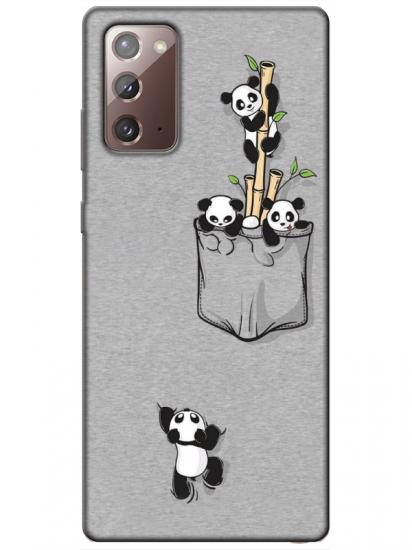 Samsung Note 20 Panda Telefon Kılıfı