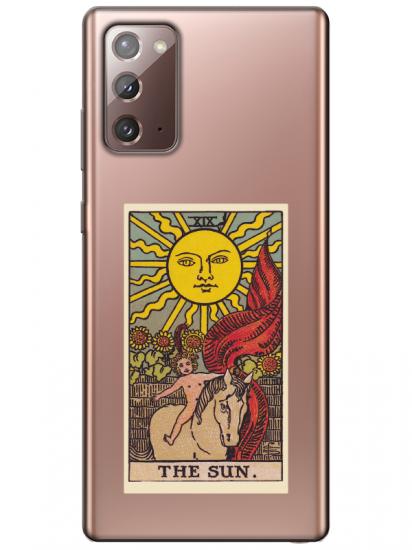 Samsung Note 20 The Sun Şeffaf Telefon Kılıfı