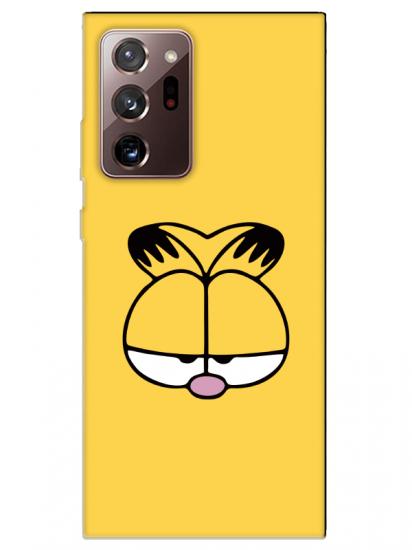 Samsung Note 20 Ultra Garfield Sarı Telefon Kılıfı