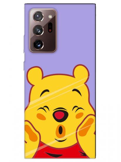 Samsung Note 20 Ultra Winnie The Pooh Lila Telefon Kılıfı