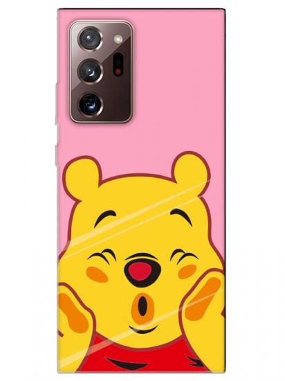 Samsung Note 20 Ultra Winnie The Pooh Pembe Telefon Kılıfı