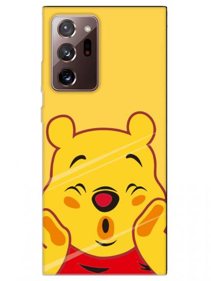 Samsung Note 20 Ultra Winnie The Pooh Sarı Telefon Kılıfı