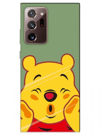 Samsung Note 20 Ultra Winnie The Pooh Yeşil Telefon Kılıfı