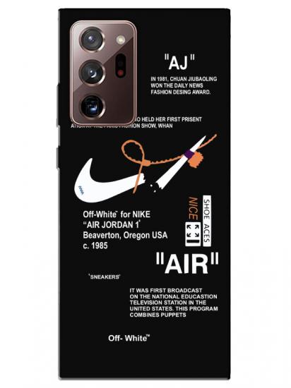 Samsung Note 20 Ultra Nike Air Siyah Telefon Kılıfı