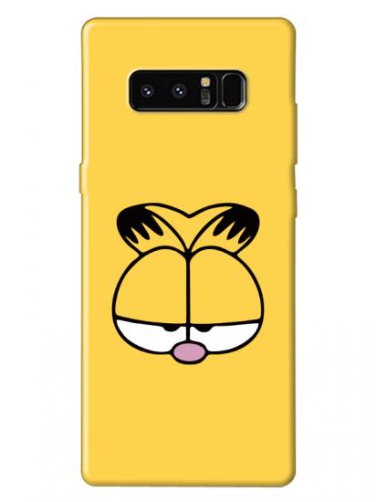 Samsung Note 8 Garfield Sarı Telefon Kılıfı