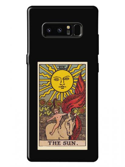 Samsung Note 8 The Sun Siyah Telefon Kılıfı