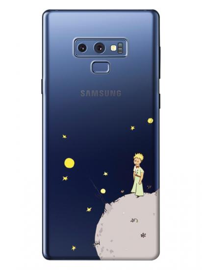 Samsung Note 9 Küçük Prens Şeffaf Telefon Kılıfı