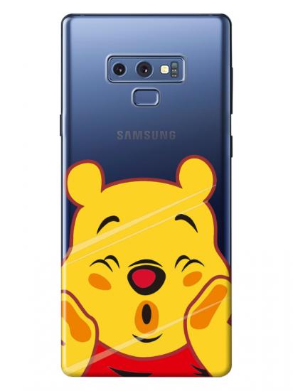 Samsung Note 9 Winnie The Pooh Şeffaf Telefon Kılıfı