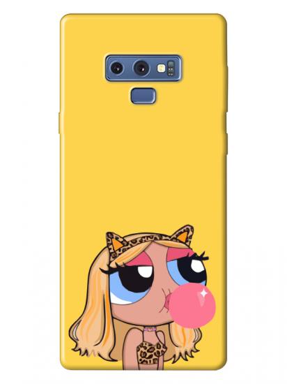 Samsung Note 9 Powerpuff Girls Sarı Telefon Kılıfı