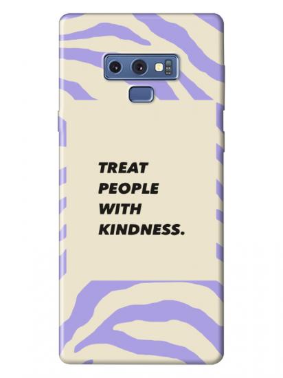 Samsung Note 9 Zebra Motto Lila Telefon Kılıfı