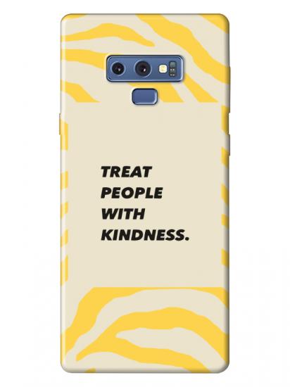 Samsung Note 9 Zebra Motto Sarı Telefon Kılıfı