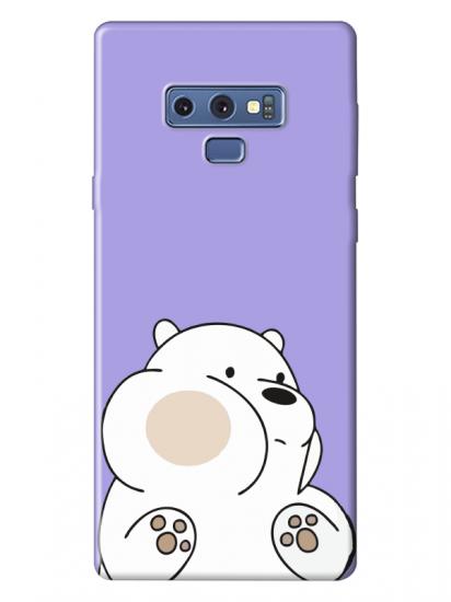 Samsung Note 9 Panda Lila Telefon Kılıfı