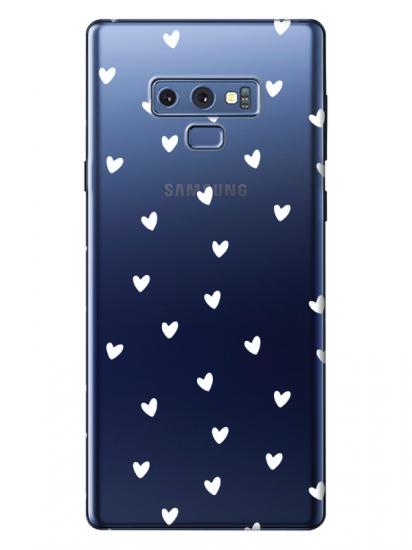 Samsung Note 9 Minik Kalpler Şeffaf Telefon Kılıfı