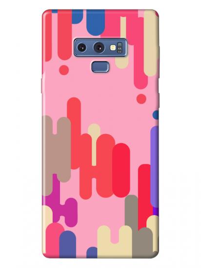 Samsung Note 9 Pop Art Pembe Telefon Kılıfı