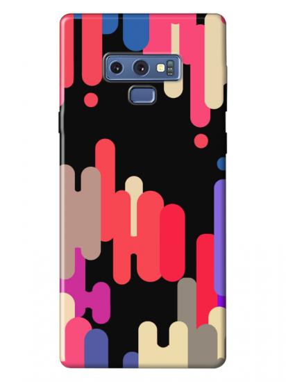 Samsung Note 9 Pop Art Siyah Telefon Kılıfı