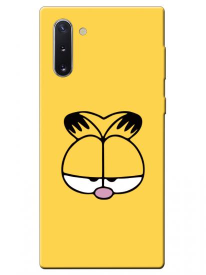 Samsung Note 10 Garfield Sarı Telefon Kılıfı