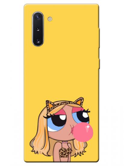 Samsung Note 10 Powerpuff Girls Sarı Telefon Kılıfı