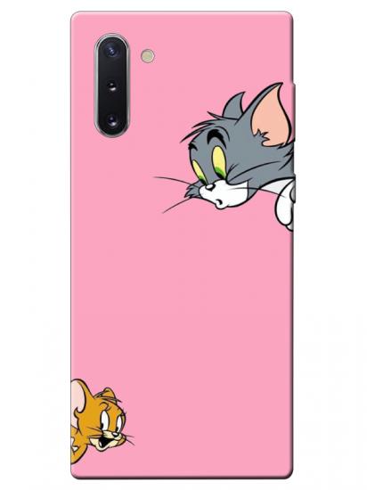 Samsung Note 10 Tom And Jerry Pembe Telefon Kılıfı