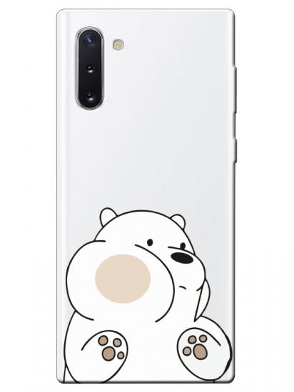 Samsung Note 10 Panda Şeffaf Telefon Kılıfı