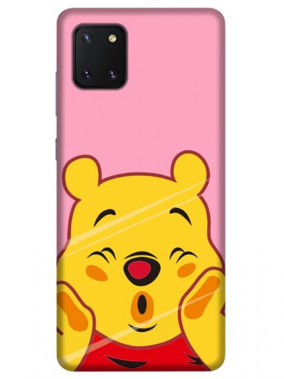 Samsung Note 10 Lite Winnie The Pooh Pembe Telefon Kılıfı